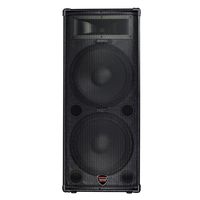 Nady PPAS-215+ / Full Range 2-Way Powered PA speaker / 200W class AB amp / 2 x 15" woofers/Tolex covered with carrying handles