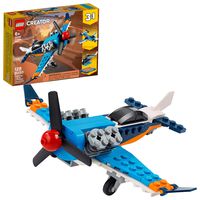 LEGO Creator 3in1 Propeller Plane 31099 Flying Toy Building Kit, New 2020 (128 Pieces)