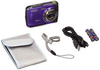 Coleman Xtreme 18.0 MP HD Underwater Digital & Video Camera (Waterproof to 10 ft.), 2.5", Purple (C20WP-P)
