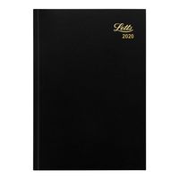 Letts 2020 Principal Daily Planner, Black, 8.25 x 5.875 inches (C10XBK-20)