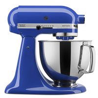 KitchenAid KSM150PSTB Artisan Series Stand Mixer with Pouring Shield, 5 quart, Twilight Blue