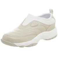 Propet Women's W3851 Wash & Wear Slip-on,Bone/White,6 M (US Women's 6 B)