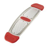 Rachael Ray 46914 Multi Stainless Steel Grater, Red