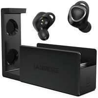 Wireless Earbuds, LANMORE True Wireless Bluetooth Headphones 6h Playtime per Charge - Total 24H Playtime with Charging Case, IPX5 Waterproof Bluetooth 5.0 TWS Stereo in-Ear Earphones, Built-in Mic
