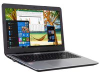 Asus X555QA 15.6" HD Notebook, AMD Quad-Core A12-9720P Upto 3.6GHz, 8GB RAM, 128GB SSD, VGA, HDMI, Card Reader, Wi-Fi, Bluetooth, Windows 10 Pro