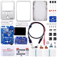 Kuman JYE Tech DSO Shell Oscilloscope DIY Kit with Open Source 2.4 inch Color TFT LCD+ Shell + DIY Parts + Probe 15001K (SMD pre-soldered)