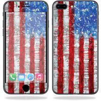 MightySkins Skin Compatible with Apple iPhone 8 Plus - Colors Dont Run | Protective, Durable, and Unique Vinyl Decal wrap Cover | Easy to Apply, Remove, and Change Styles | Made in The USA