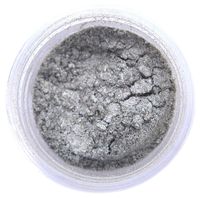 Nu Silver Luster Dust 4 grams, Edible Silver Luster Dust for Cakes and Decoration. 4 grams Sunflower Sugar Art