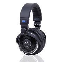 SoundMAGIC HP200 Premium Full Size Open-Back Folding Headphones (Black)
