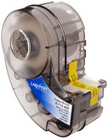 Brady X-112-490 Labxpert 1.25" Width x 0.375" Height, B-490 Polyester, Matte FinishBlack on WhiteLabel (450 per Roll)