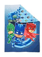 PJ Masks Time to Save The Day Toddler Bed Comforter, Blue