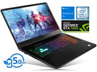 ASUS TUF FX705GM Laptop, 17.3" FHD Display, Intel Core i7-8750H Upto 4.1GHz, 64GB RAM, 2TB NVMe SSD + 1TB HDD, NVIDIA GeForce GTX 1060, HDMI, Wi-Fi, Bluetooth, Windows 10 Pro