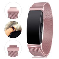 Find-MyWay Compatible with Fitbit Inspire HR Bands/Inspire Band, Inspire Accessories Wristband for Women Men Small Large Bracelet Strap Compatible with Fitbit Inspire Fitness Tracker