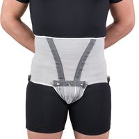 Men's Abdominal Supporter, Detachable Pouch, Professional Medical Style, Medium/Large (39-42 inch Waist)