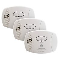 First Alert Plug-In Carbon Monoxide Detector, 3-Pack,  CO600