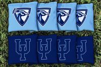 Victory Tailgate NCAA Collegiate Regulation Cornhole Game Bag Set (8 Bags Included, Corn-Filled) - Upper Iowa Peacocks