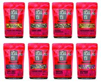 Tiesta Tea | Loose Leaf Black and Mate Tea Sample Pack | Energy-Boosting Tea, High Caffeine | 7 Count 1oz Pouches | Gift Box | Chai, English Breakfast, Earl Grey Tea and Fruity Black Tea