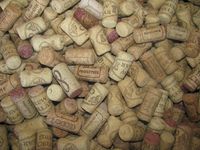Premium Recycled Corks, Natural Wine Corks From Around the US - 50 Count