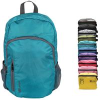 Golyte Lightweight Packable Travel Hiking Backpack Daypack Aqua Blue for Men Women Unisex