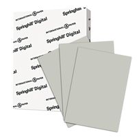 Springhill Colored Paper, Cardstock Paper, Gray Paper, 67lb, 147 gsm, Ledger, 11 x 17, 1 Ream / 250 Sheets - Vellum Card Stock, Thick Paper