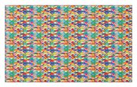 GugeABCmat Snow Doormat,Mount Edith Cavell Under Cloudy Skies in Jasper National Park Path Into The Forest,Modern Kitchen Rug 24" W X 16" L,Multicolor
