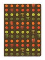 Tree-Free Greetings 805866722819 Eco Journal, 5.5 x 7.5 Inches, 160 Ruled Pages with Flexi Cover and Contemporary Teacups Art by Debbie Mumm (72281)