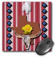 3dRose LLC 8 X 8 X 0.25 Inches Yellow Rose of Texas Mouse Pad (mp_23793_1)
