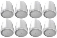 8 JBL Control 65P/T-WH 5.25" 70v White Pendant Speakers for Restaurant/Bar/Cafe