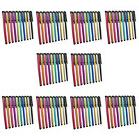 Metal Stylus Touch Screen Pen Compatible with Apple iPhone 4 4S 5 5S 5C 6 6 Plus iPad Galaxy Tablet Smartphone PDA (100pcs Mixed Colors