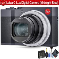 Leica C-Lux Digital Camera (Midnight Blue) 19130 - Starter Bundle