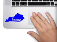 #2 Home Kentucky Keypad Computer Laptop Symbol Decal Family Love Car Truck Sticker Window (Blue)