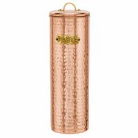 Old Dutch International 846 Pasta Canister, 16 oz, Copper