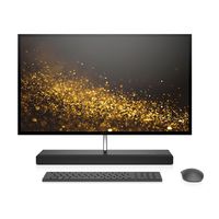 HP ENVY 27-inch All-in-One Computer, Intel Core i7-7700T, NVIDIA GeForce GTX 950M, 16GB RAM, 1TB hard drive, 128GB SSD, Windows 10 (27-b110, Ash Silver)