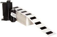 Brady PTLEP-171-593-BK 0.49" Height, 1.06" Width, B-593 Adhesive-Taped Polyester, Black Color Raised Panel Labels For TLS Printers (Pack Of 200)