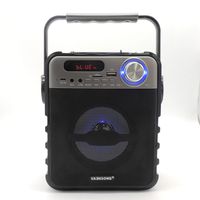 VAENSONG, Party Surround Sound Speakers HiFi Wireless Bluetooth Soundbars, 2.0 Channel Soundbars Home Theater Party Speakers for TV/Echo/Phones/Tablet/USB(New Model) (Silver)