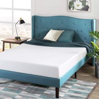 Zinus Green Tea Mattress, King, White