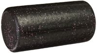 AmazonBasics High-Density Round Exercise Therapy Foam Roller - 12 Inches, Purple Speckled