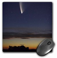 3dRose LLC 8 x 8 x 0.25 Inches Mouse Pad, Astronomy, Comet McNaught, South isl and, New Zeal and -Au02 Dwa4886 - David Wall (mp_75224_1)