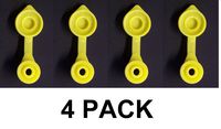 JSP Manufacturing Pick a Pack Yellow Fuel Gas Can Vent Cap Chilton Briggs Rotopax Gott Anchor Multipack Pricing (4)