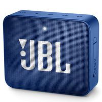 JBL GO 2 Portable Waterproof Bluetooth Speaker (Navy Blue)