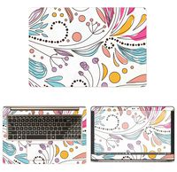 decalrus - Protective Decal Floral Skin Sticker for Asus VivoBook Pro 15-N580VD (15.6" Screen) case Cover wrap ASvivobk15_N580-105