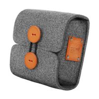 ELFRhino Wool Felt Storage Case Bag Pouch Charger Sleeve Travel Cable Electronics Accessories Organizer Compatible for MacBook Laptop Mouse Power Adapter Cables Computer Cellphone Accessories