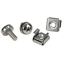 StarTech.com Rack Screws - 20 Pack - Installation Tool - 12 mm M5 Screws - M5 Nuts - Cabinet Mounting Screws and Cage Nuts (CABSCRWM520)