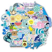 OKAYC Stickers for Hydro Flask 85 pcs Laptop Sticker Waterproof Stickers Pack Cute Aesthetics Vsco Stuff for Teens Girls
