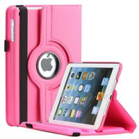 Thilon PU Leather 360 Degree Rotating Auto Sleep / Wake up Stand Case for Apple for iPad Air 1, Pink