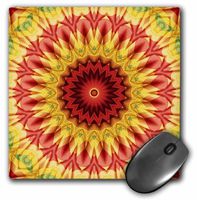 3dRose LLC 8 x 8 x 0.25 Inches Mouse Pad, Colorful Baloon Magic Star (mp_41953_1)