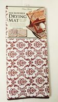 Microfiber dish Drying mat reversible