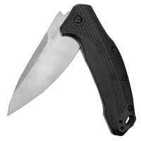 Kershaw Link Folding Pocket Knife (1776); 3.25 In. 420HC Stainless Steel Blade with Glass-Filled Nylon Handle, Reversible Pocketclip and SpeedSafe Assisted Opening; 4 oz., 7.6 In. Overall Length