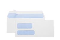 Office Deed 500#10 SELF Seal Double Window Security Envelopes-Designed for Business Statements, QuickBooks - 4 1/8 X 9 ½''