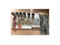 For KOMATSU excavator S6D95L 6D95L SA6D95L rebuild kit piston liner ring bearing full gasket kit